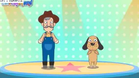 زبان انگلیسی به کودکان-کارتون اموزش رنگ ها به زبان انگلیسی-سگ