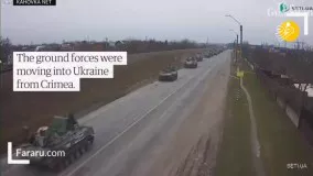 سربازان روس دوربین‌ های مدار بسته را تخریب کردند
