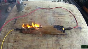 سوخت نگاری روی چوب - سوخته نگاری - آموزش انجام طرح لیختنبرگ روی چوب پالت