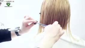 کوتاه کردن مو-آموزش کوتاهی موی حجم دار-مدل جدید مو بلند