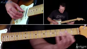 پایه گیتار الکتریک-اصول یادگیری گیتار-پیکینگ با انگشت و استرامینگ