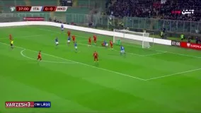خلاصه بازی ایتالیا 0 - مقدونیه 1