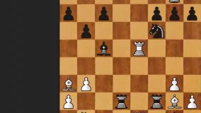 شطرنج-فیلم آموزش شطرنج حرفه ای-تاکتیک عقب نشینی برتر