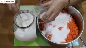 درست کردن مربا-درست کردن مربا-آموزش درست کردن مربای هویج