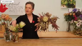 گل آرایی- فیلم آموزش گل آرایی-آموزش گل آرایی با گل نسترن