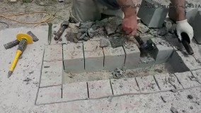 سنگ تراشی-حکاکی روی سنگ-ساخت گودال آتش