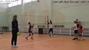 والیبال به کودکان-آموزش والیبال-ضربه زدن و حمله