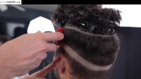 کوتاه کردن مو -آموزش مدل جدید با سایه در حد بالا