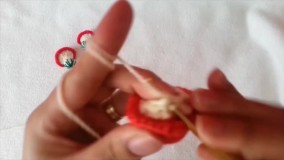بافت عروسک -عروسک بافی-آموزش قلاب دوزی قارچ