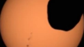 ثبت خورشید گرفتگی توسط مریخ‌نورد استقامت از مریخ ‌‌‌‌