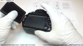 عکاسی حرفه ای - عیب یابی دوربین عکاسی - تعمیر کلید پاور