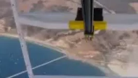 حرکات جنون‌ آمیز دو خلبان در آسمان