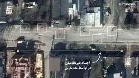 تصاویر ماهواره‌ای آمریکا که ادعاهای روسیه درباره کشتار بوچا را رد می‌کند.