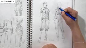 آموزش طراحی لباس از صفر تا صد-اصول اولیه ترسیم مانکن