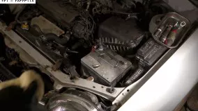 آموزش تعمیر موتور تویوتا 02128423118-بررسی میزان سوخت خودرو-بررسی باتری
