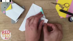 ساخت اوریگامی - آموزش آسان اوریگامی- کاردستی پنگوئن