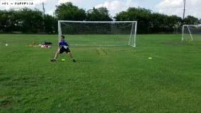 فوتبال - آموزش فوتبال حرفه ای - تمرین حرکات تکنیکی