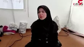 هفت روز گریه یک زن کنار آوار متروپل ‎آبادان