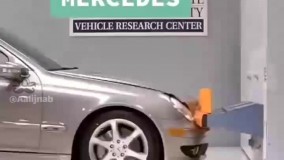 ویدئویی از ایمنی خارق‌العاده خودروی معروف