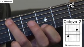 گیتار-آموزش تصویری گیتار- پیداکردن نت‌های روی گیتار با استفاده از اکتاوها