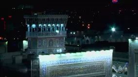 آیین نقاره زنی شب عید غدیر خم در بارگاه منور علی بن الموسی الرضا (ع)