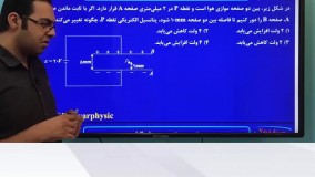 ️حل تست پتانسیل الکتریکی از کنکور تجربی ۱۴۰۱ توسط محمد پوررضا از بهترین مدرسان فیزیک کنکور