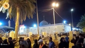 عزاداری زوار اربعین حسینی در مسجد مقدس کوفه عراق