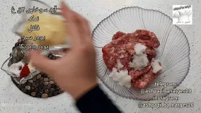 طرز تهیه همبرگر  خانگی