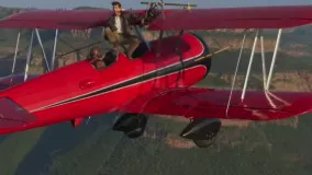بدلکاری تام کروز روی هواپیما کلاسیک در قسمت جدید فیلم Mission Impossible