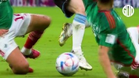 حرکات دیوانه‌وار لیونل مسی در جام جهانی قطر 2022