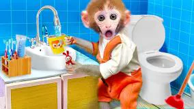 برنامه کودک میمون بازیگوش : مسواک