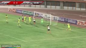 خلاصه بازی مس کرمان 0 -1 فجر سپاسی