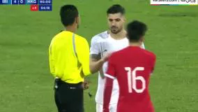 خلاصه بازی فوتبال : ایران 4 - هنگ کنگ 0