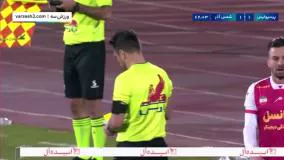 خلاصه بازی فوتبال پرسپولیس 2 - شمس آذر 1
