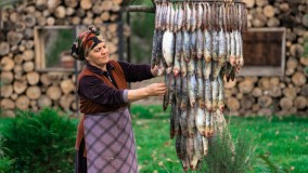 برنامه زندگی روستایی - آشپزی در طبیعت- پخت ماهی