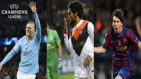 بازیکنانی که موفق به ۵ بار گلزنی در یک بازی در لیگ قهرمانان اروپا شده اند