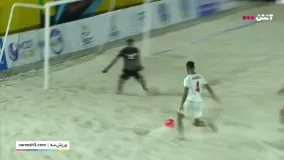 خلاصه فوتبال ساحلی ایران 6 - عمان 3