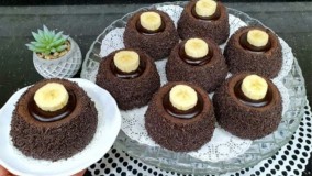 آموزش آشپزی: کاپ کیک‌های شکلاتی موزی