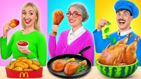 چالش غذایی: آشپزی مادربزرگ و ترفندهای غذایی فست فود