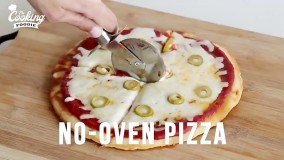 آموزش آشپزی: پیتزا تابه‌ای