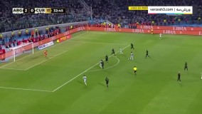 گل‌های آرژانتین مقابل کوراسائو