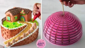 آموزش آشپزی: تزئین کیک شگفت انگیز