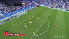 خلاصه بازی رئال سوسیداد 2-2 خیرونا