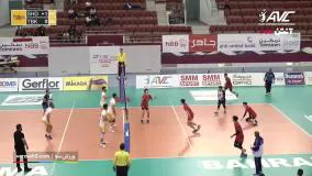 خلاصه والیبال شهداب ایران 3-0 تایچونگ بانک
