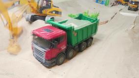 ماشین بازی کودکانه - بازی با کامیون های مختلف