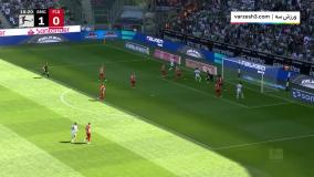 خلاصه بازی مونشن گلادباخ 2-0 آگزبورگ