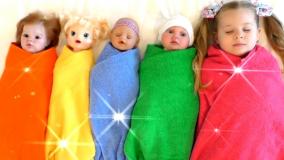 ماجراهای دیانا و روما - پرستاری از عروسک ها