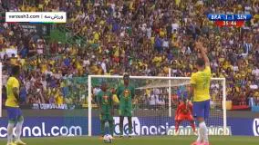 خلاصه بازی برزیل 2-4 سنگال