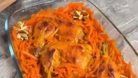 درست کردن خورشت مرغ و هویج