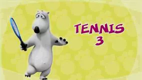 انیمیشن خنده دار برنارد - بازی تنیس